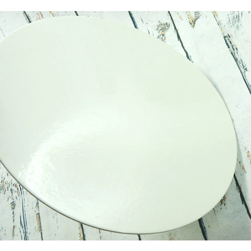 Podkład pod tort 22cm okrągły biały podkładka pod ciasto tort sztywny gładki